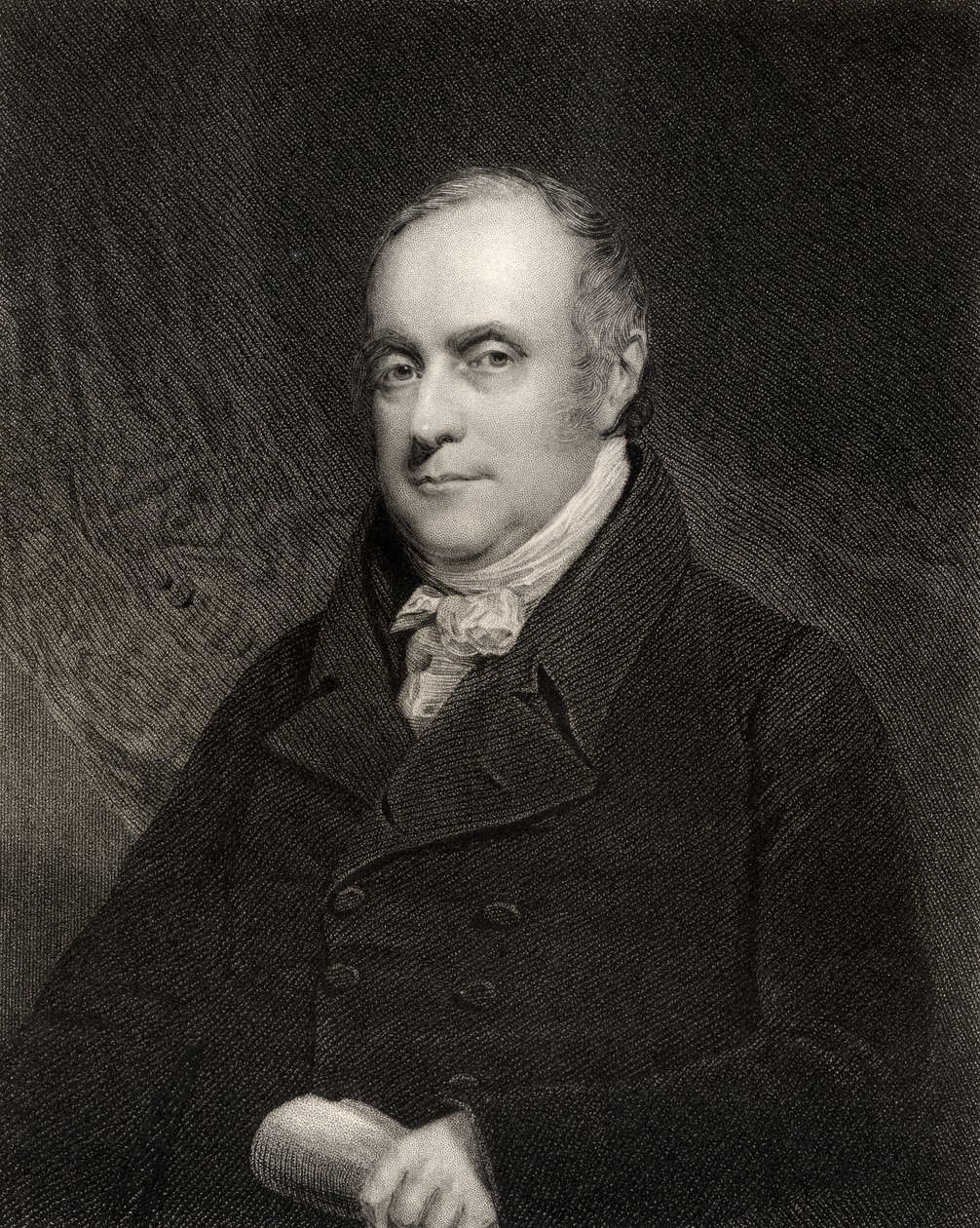 Sir Benjamin Hobhouse, 1. Baronet, graviert von John Cochran, aus 