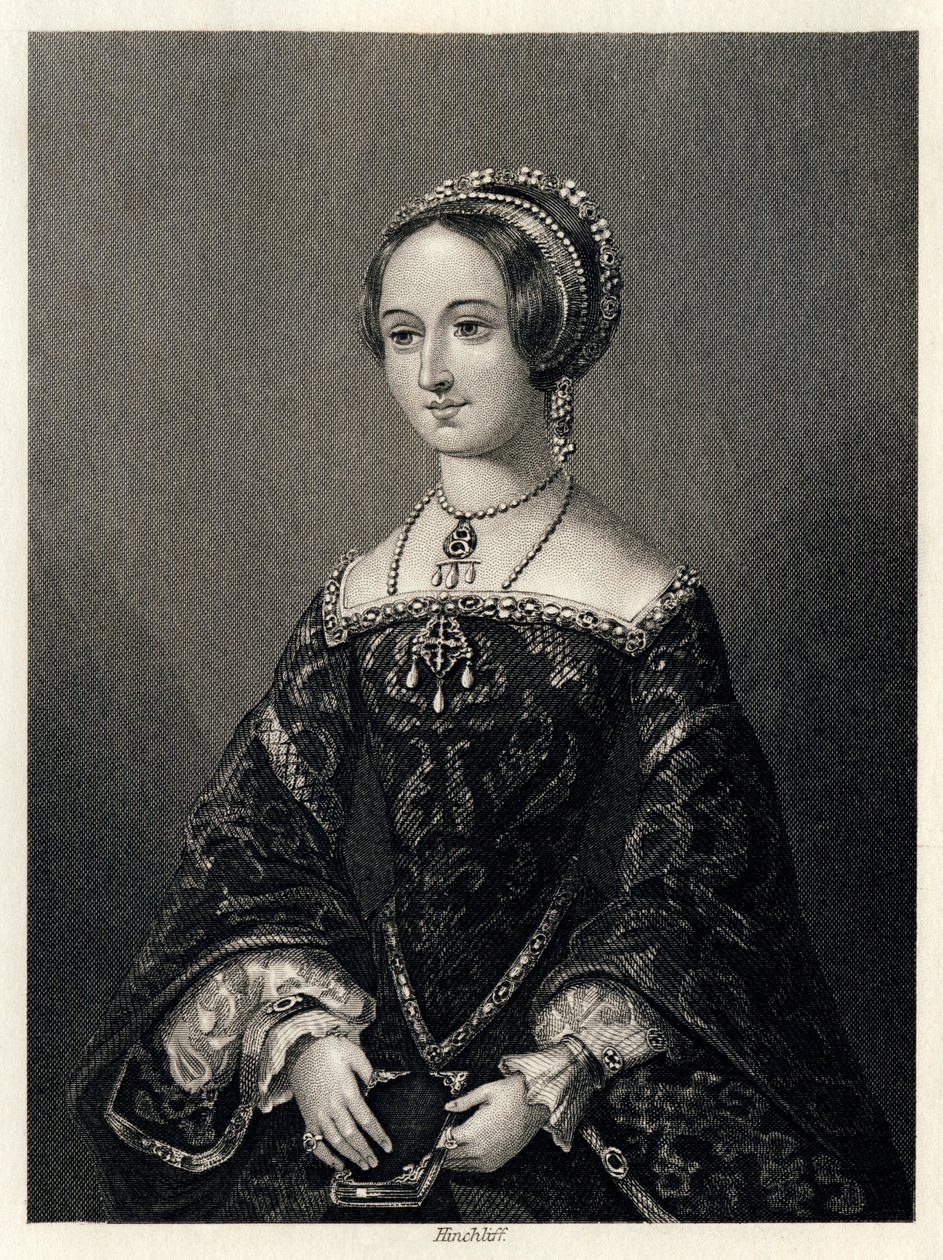 Marguerite de Navarre, Königin Gemahlin von Heinrich II. von Navarra von John James Hinchcliff