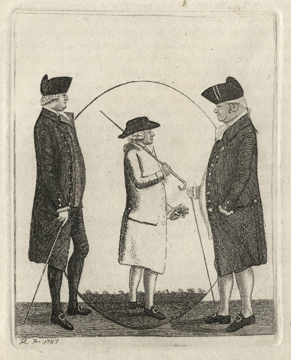 Alexander Gordon, Lord Rockville; Adam Smith; George Brown von John Kay von John Kay