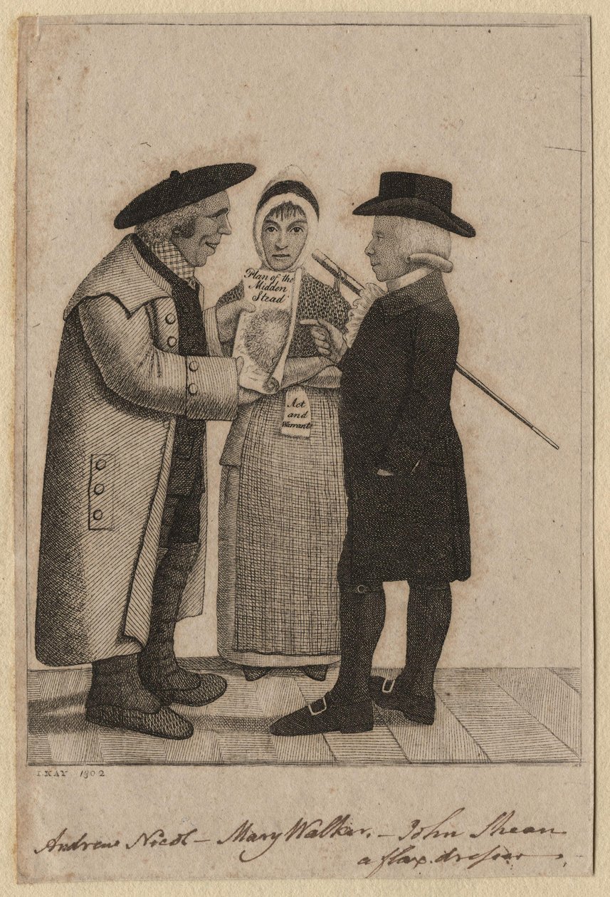 Andrew Nicol; Mary Walker; John Skene von John Kay (2) von John Kay