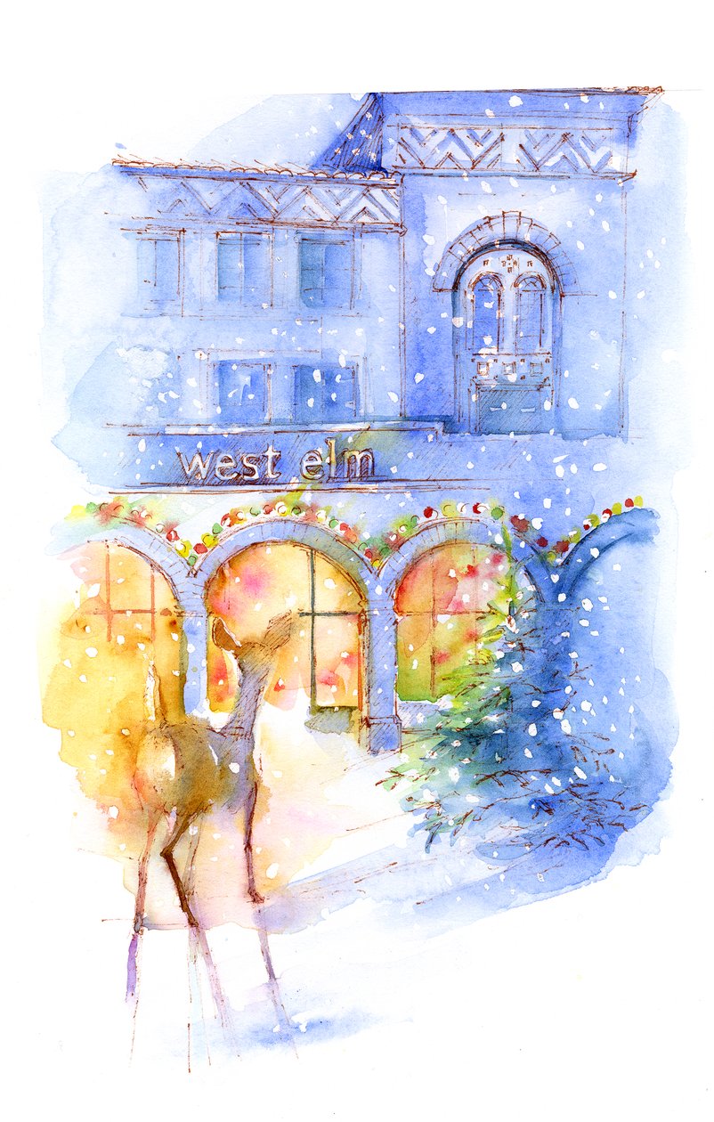 West Elm zu Weihnachten, 2016 von John Keeling