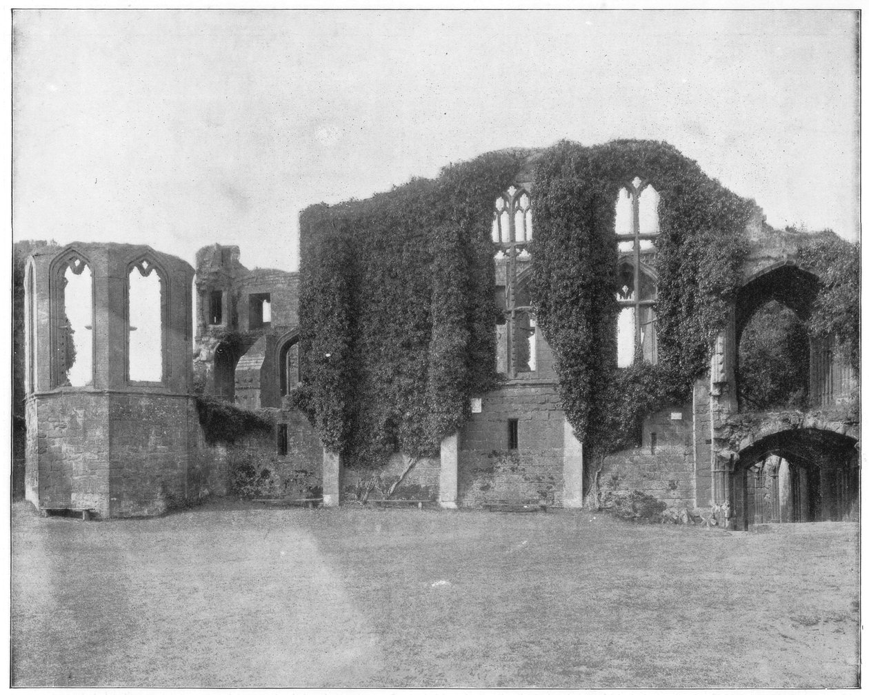 Kenilworth Castle, England, spätes 19. Jahrhundert von John L. Stoddard