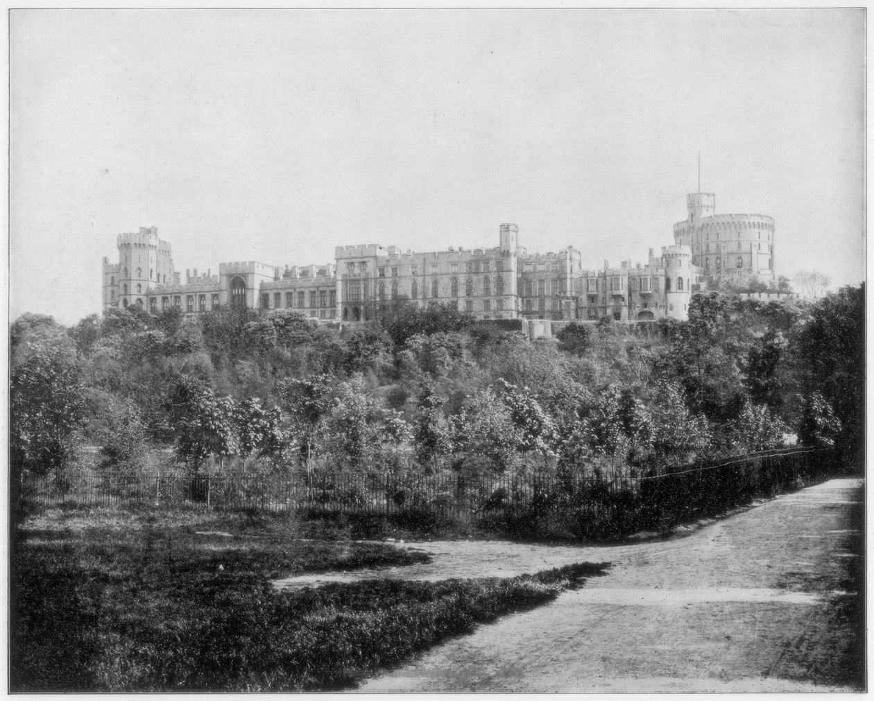 Schloss Windsor, England von John L. Stoddard