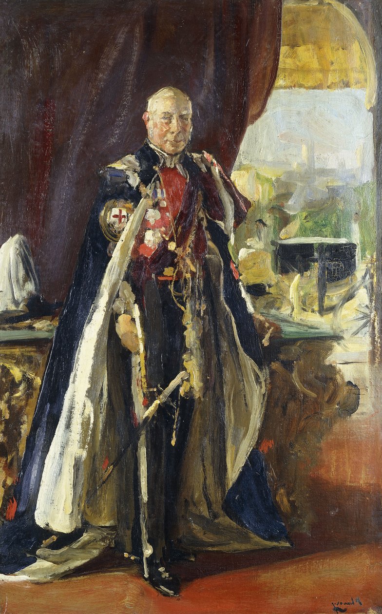 Porträt des Earl of Lonsdale von John Lavery