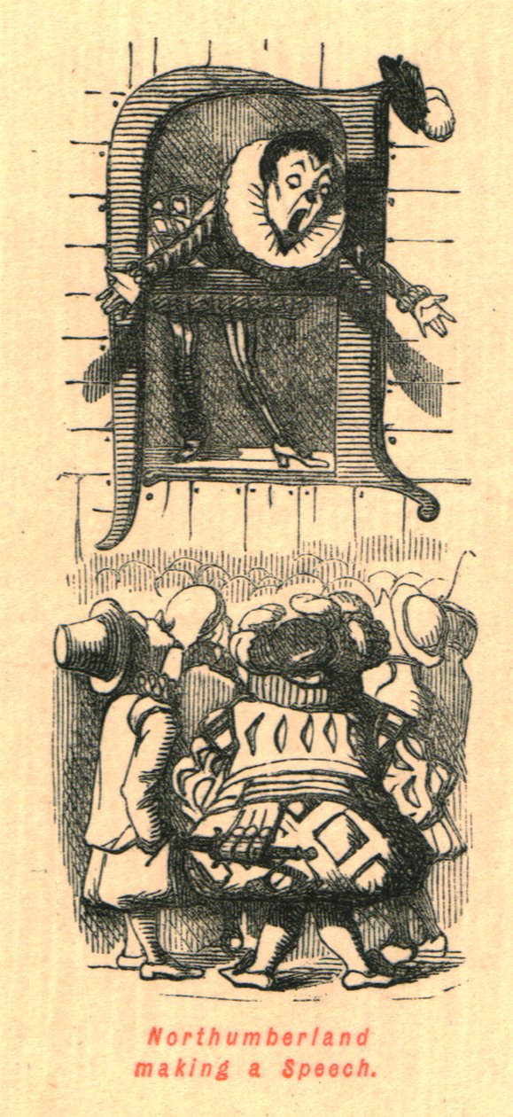 Northumberland hält eine Rede, 1897 von John Leech