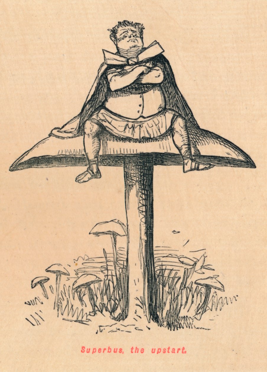 Superbus, der Emporkömmling, 1852 von John Leech