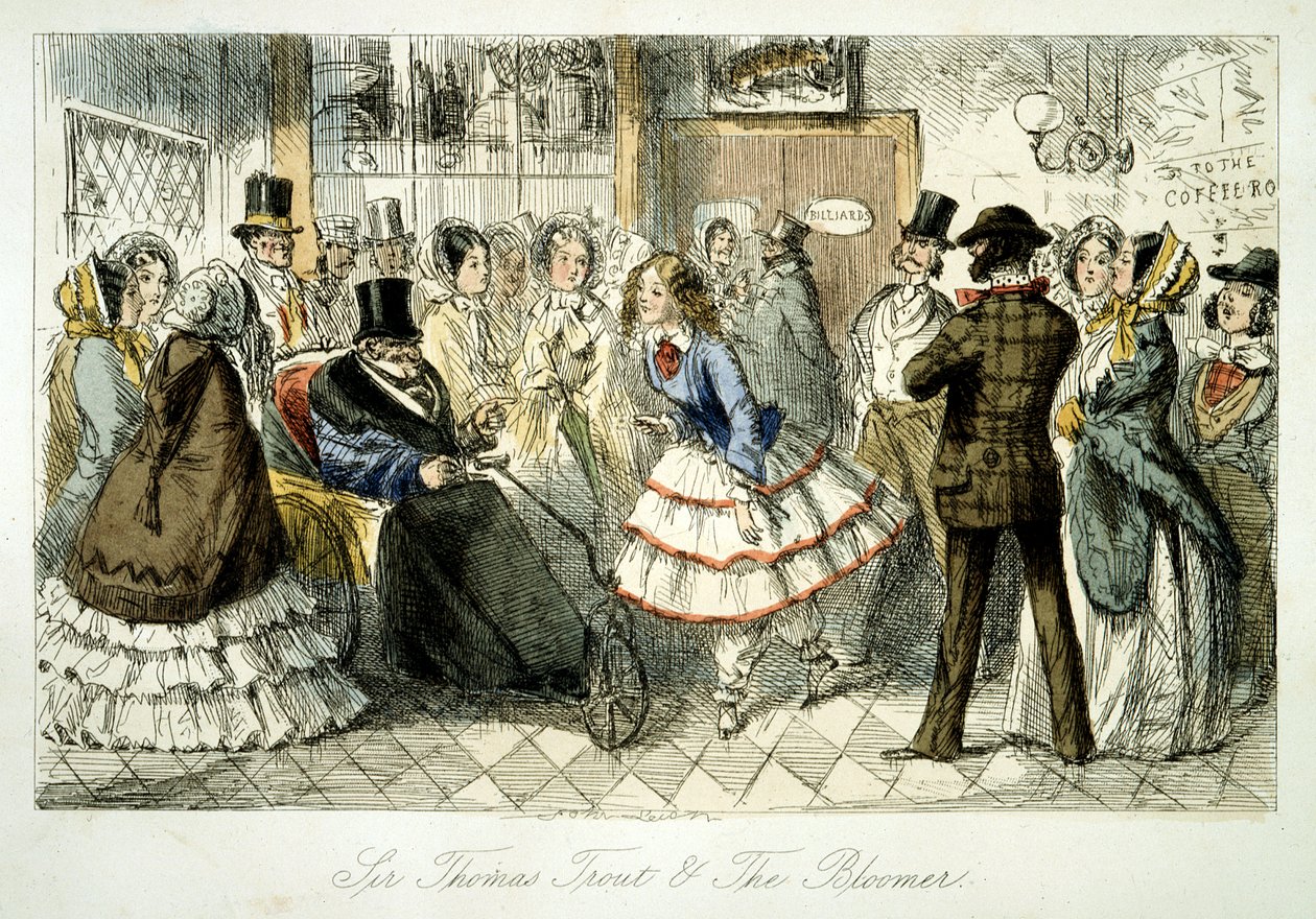 Die Wasser von Handley Spa, 1845 von John Leech