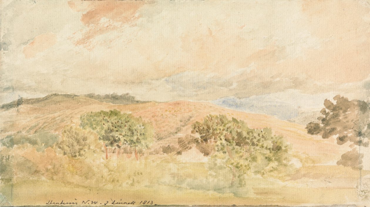 Llanberis, Nordwales von John Linnell