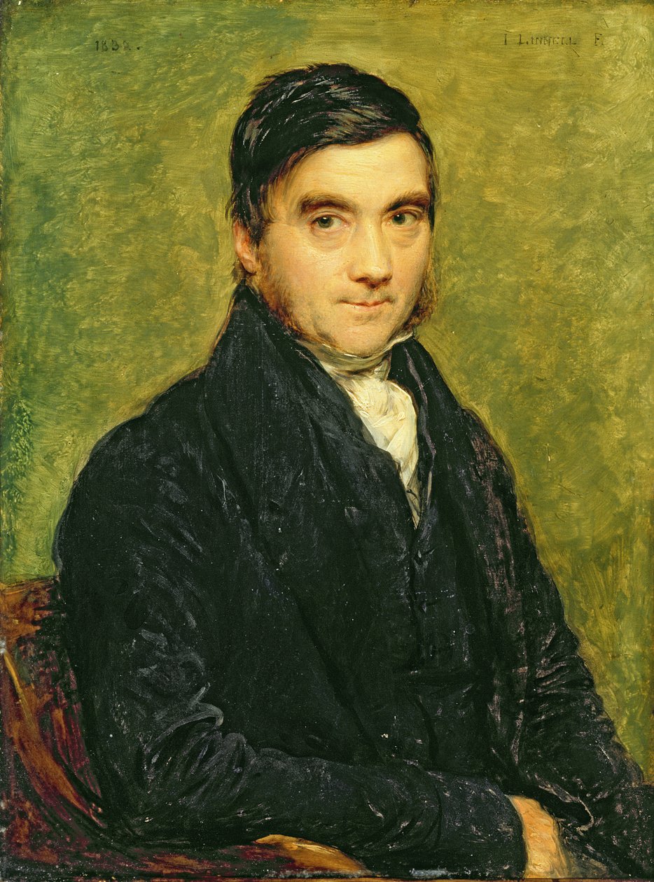 Porträt von Mr. Bolding, 1832 von John Linnell