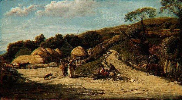 Steep Hill, Isle of Wight, ca. 1815-16 von John Linnell