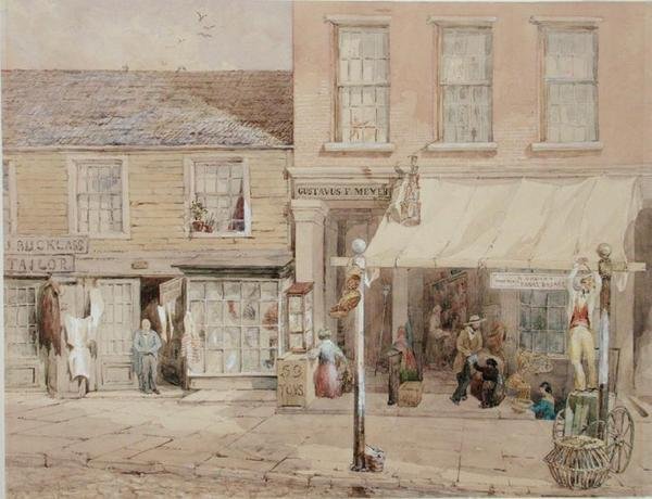 55-59 Maiden Lane, New York City von John Mackie Falconer