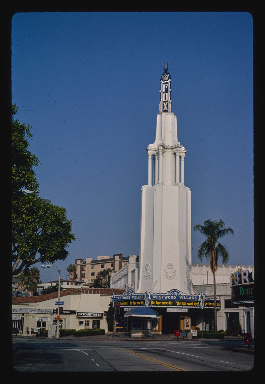 Fox Theater, Bakersfield, Kalifornien, USA von John Margolies