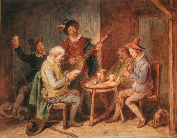 Eine musikalische Gesellschaft von John Massey Wright