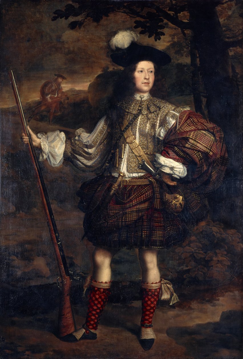 Lord Mungo Murray, 1668 - 1700. Sohn des 1. Marquess von Atholl von John Michael Wright