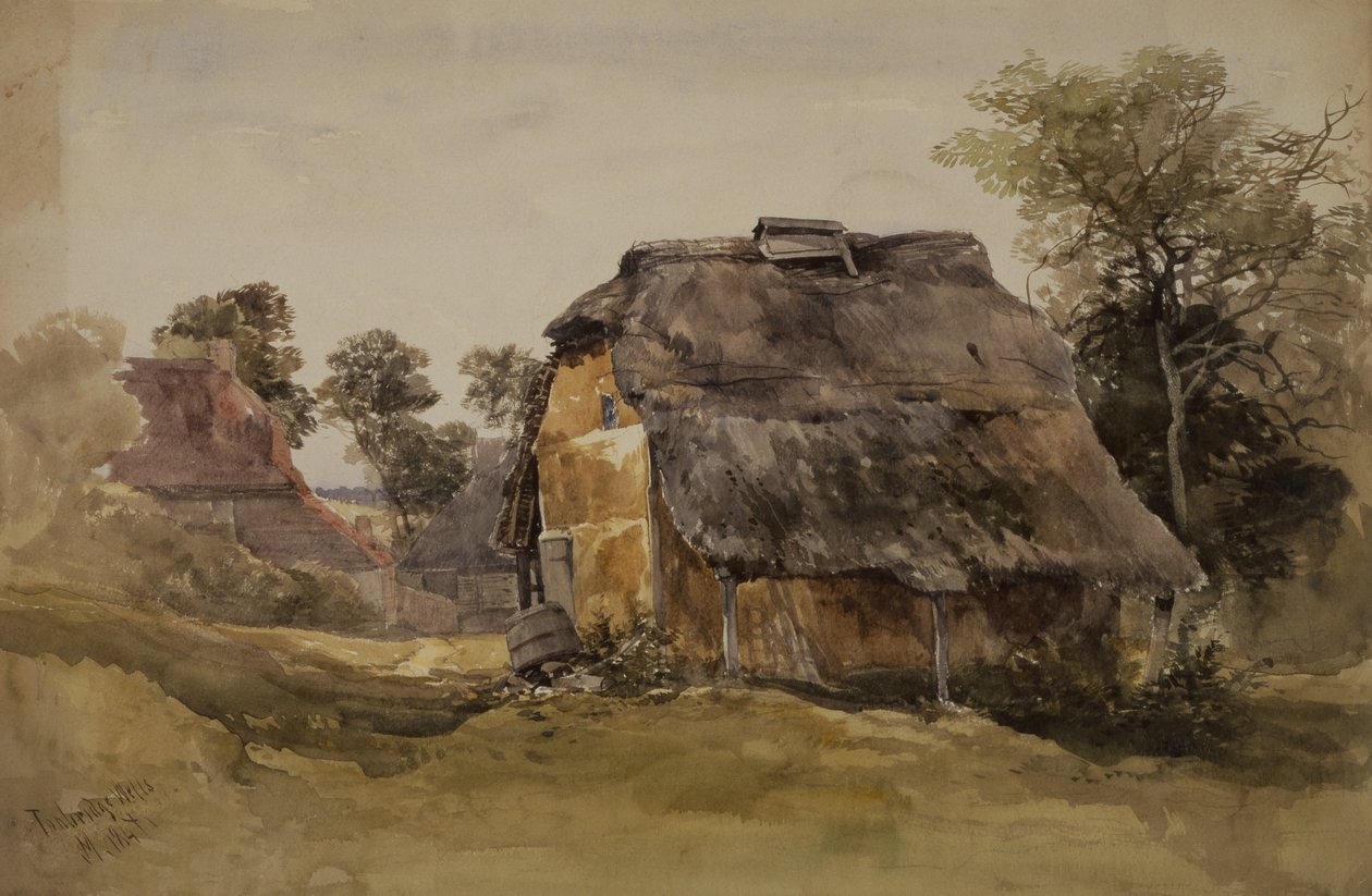 Eine alte Scheune in Tunbridge Wells von John Middleton