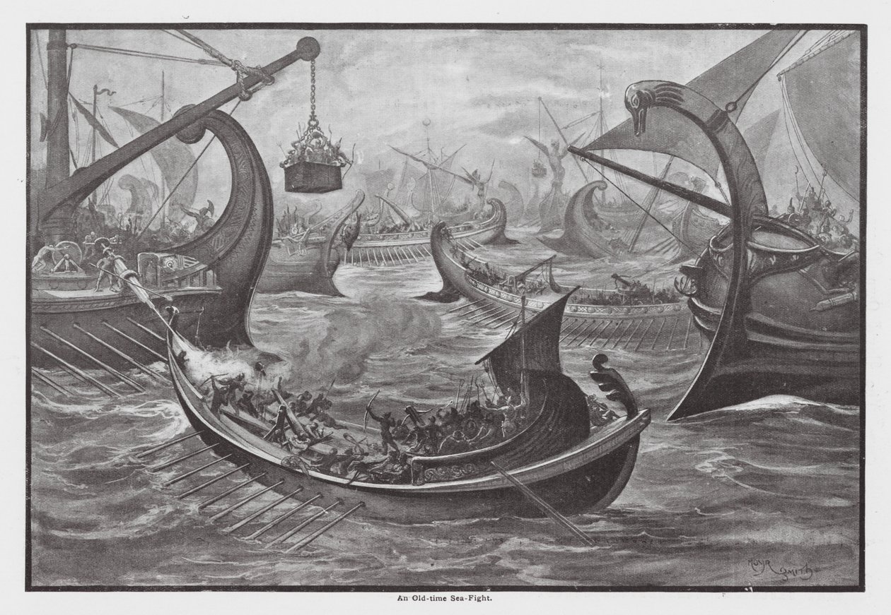 Ein alter Seeschlacht von John Moyr Smith