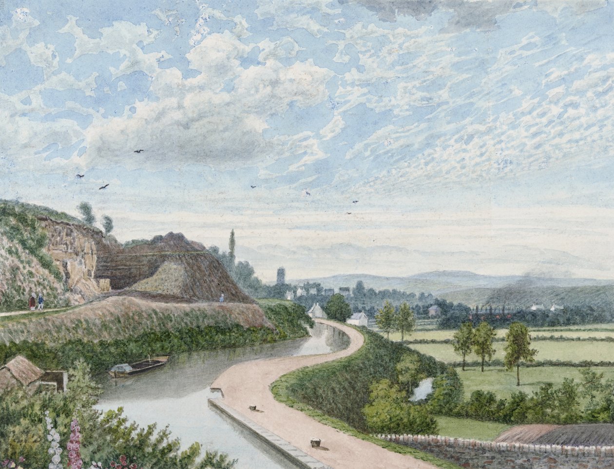 Der Glamorganshire-Kanal bei Ynysangharad von John Petherick