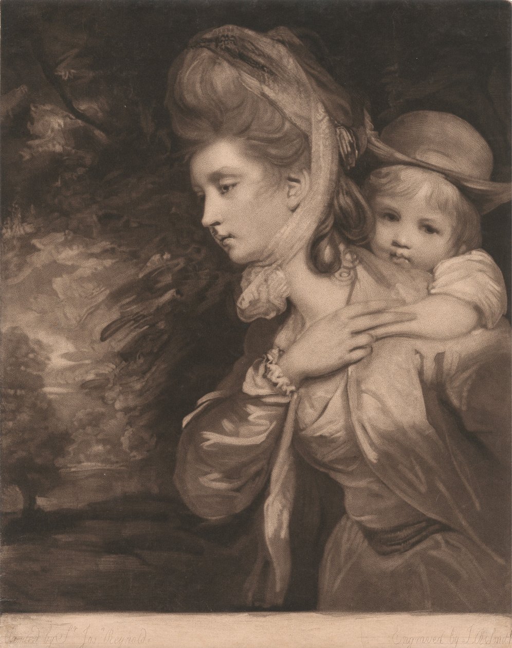 Mrs. Payne Galwey und ihr Sohn Charles von John Raphael Smith