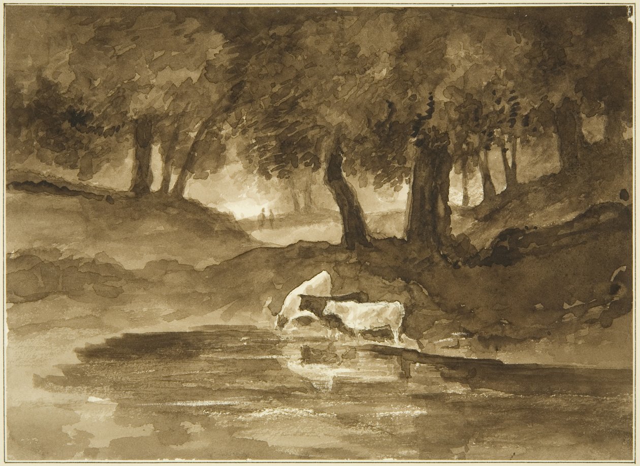 Blick ins Nightingale Valley, ca. 1825 von John Reverend Eden