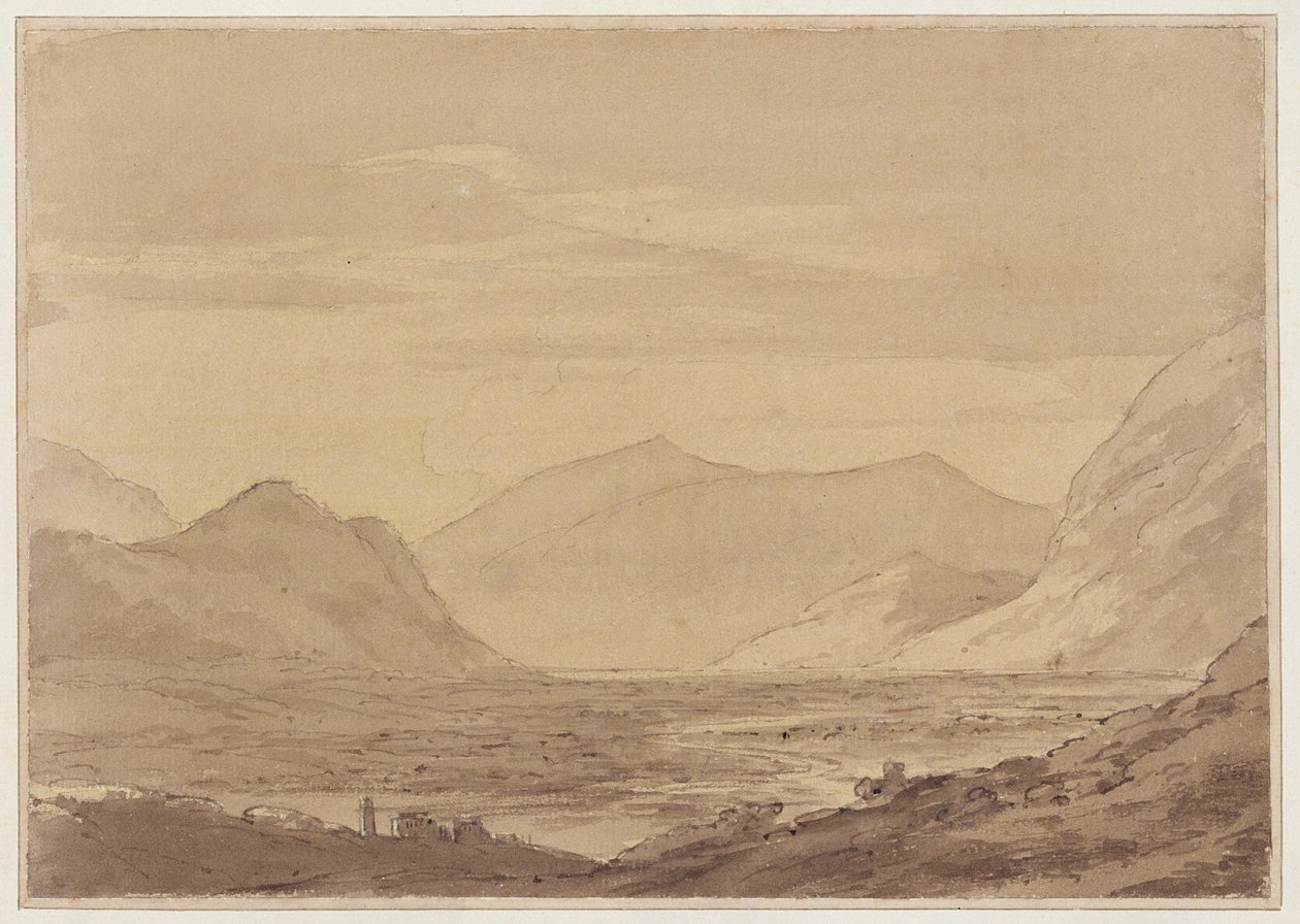 In der Nähe von Chiavenna von John Robert Cozens