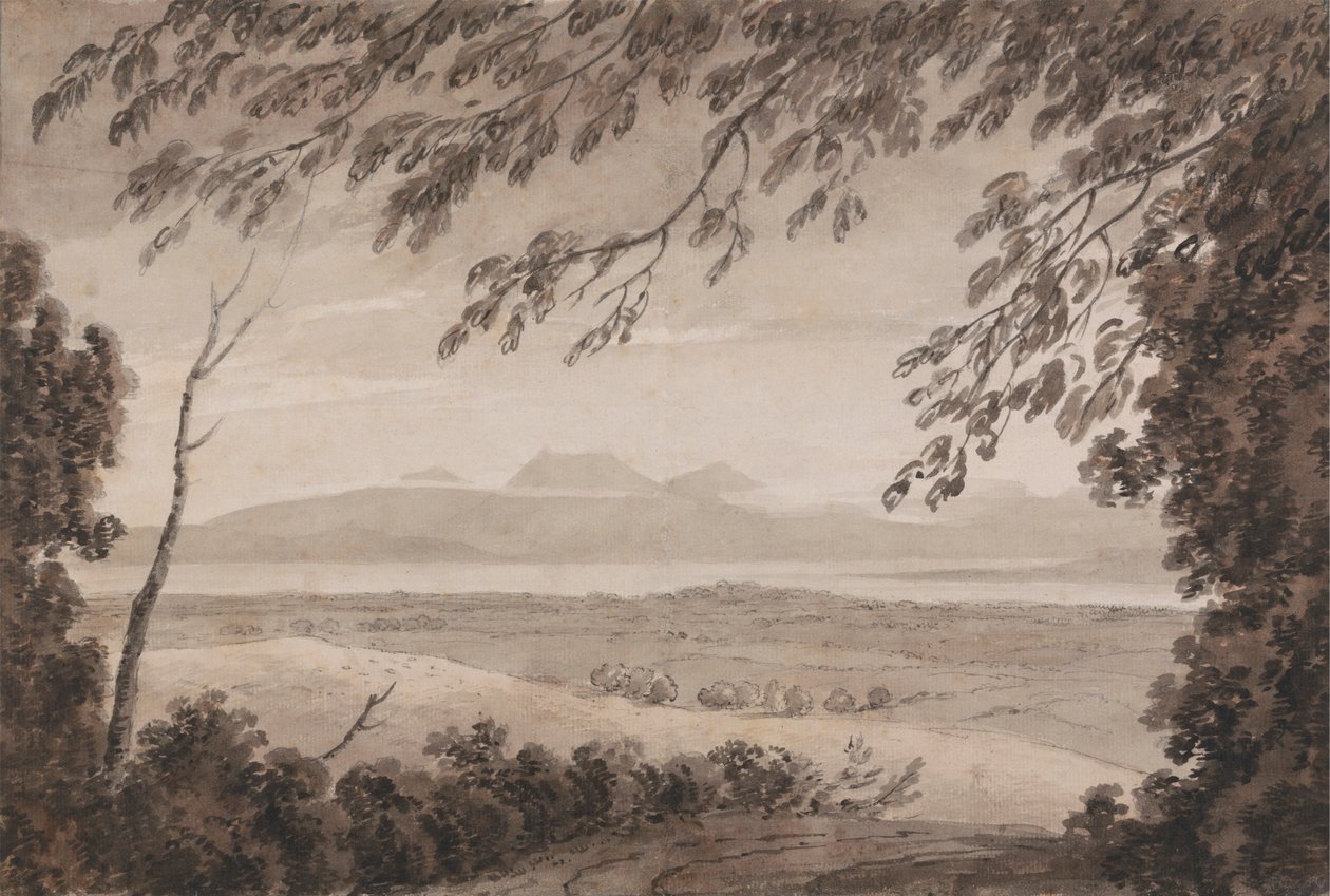 Der Genfersee vom Kanton Bern aus von John Robert Cozens