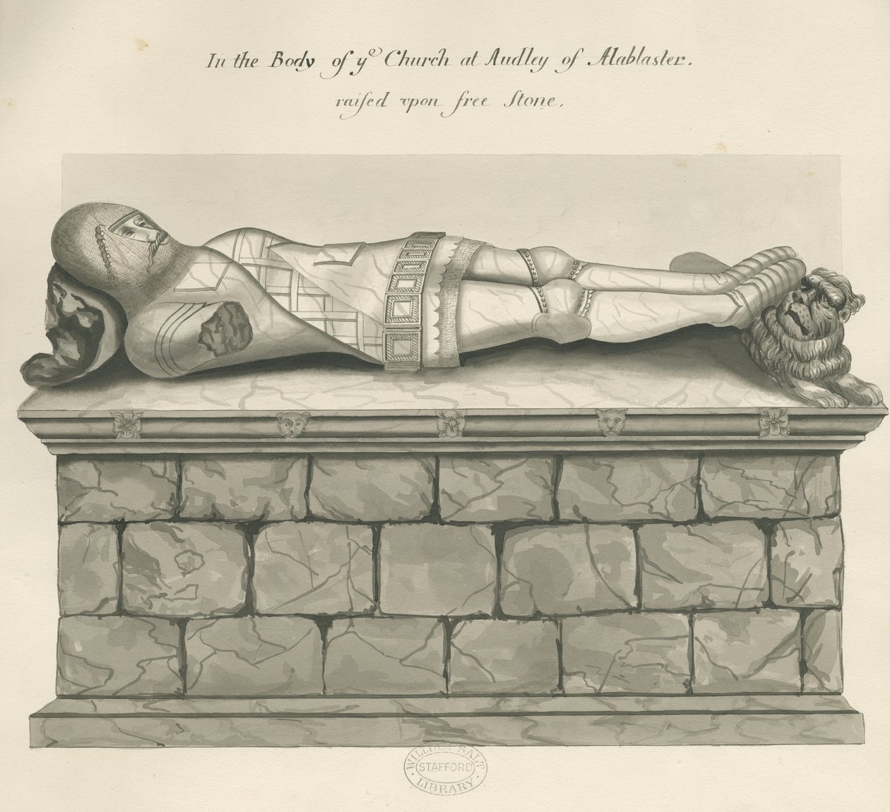 Audley Denkmäler - "Audley Ritter" von John Robert Fernyhough