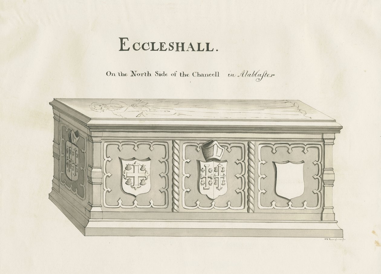 Eccleshall - Grab von Bischof Sampson von John Robert Fernyhough