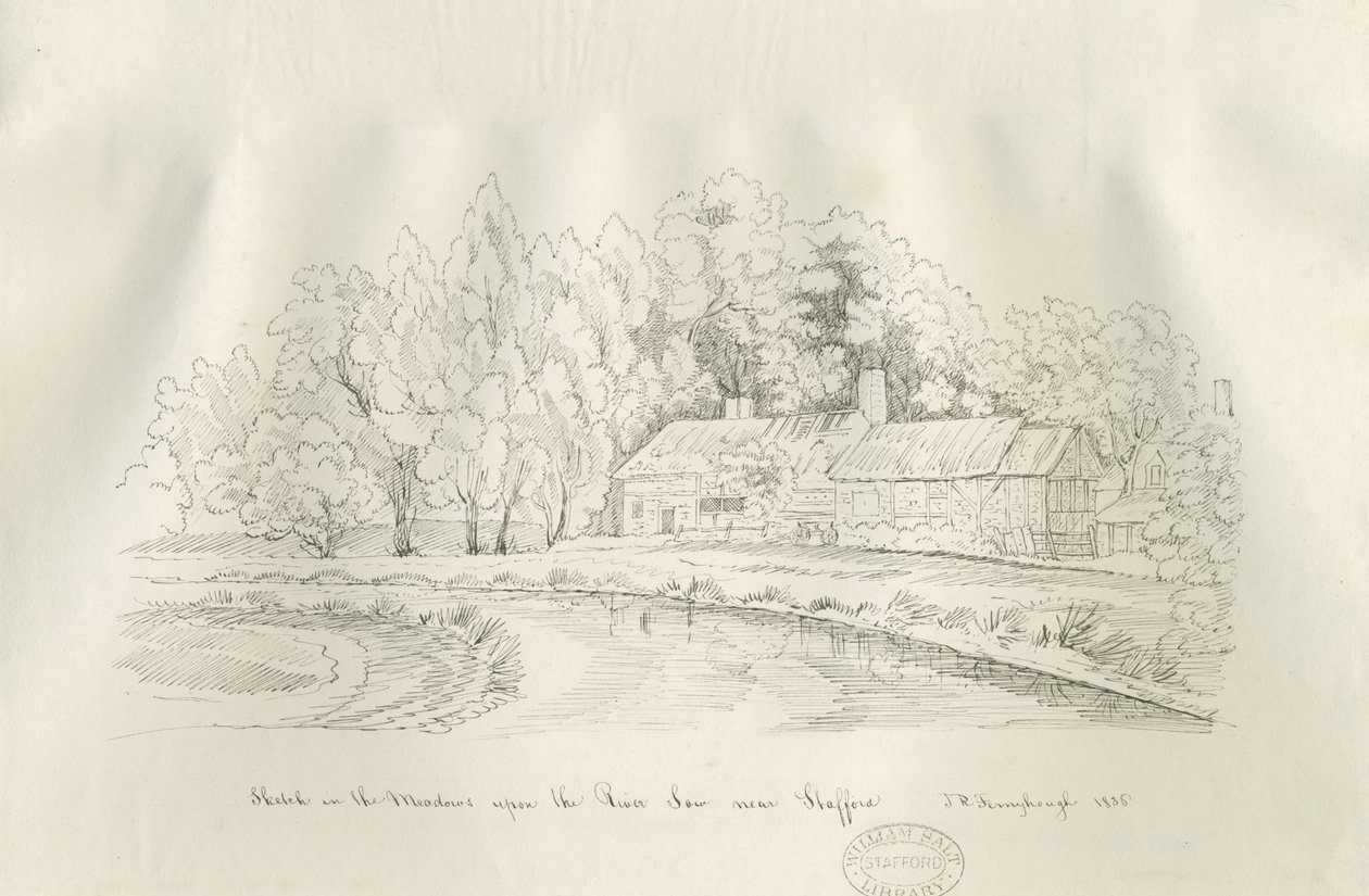 Stafford - Fluss Sow von John Robert Fernyhough