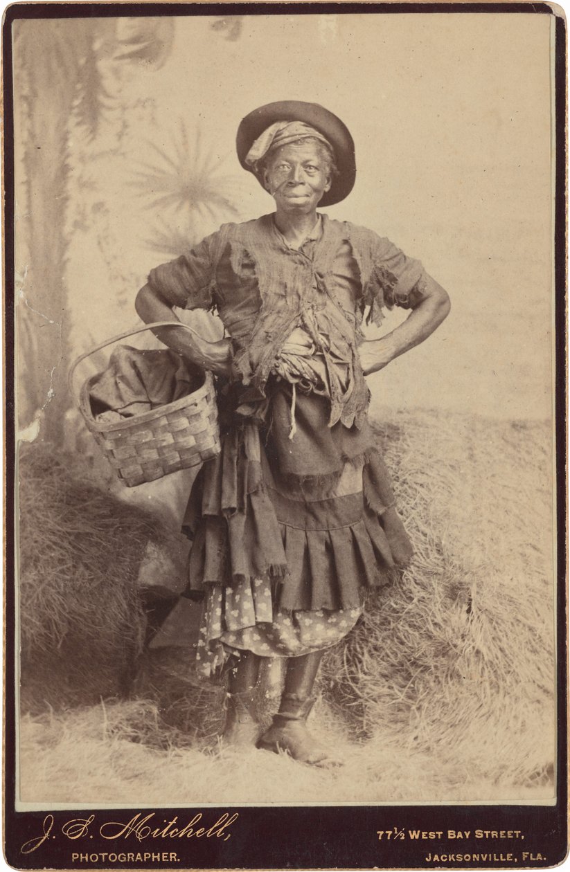 Porträt einer Frau, ca. 1890er von John S. Mitchell