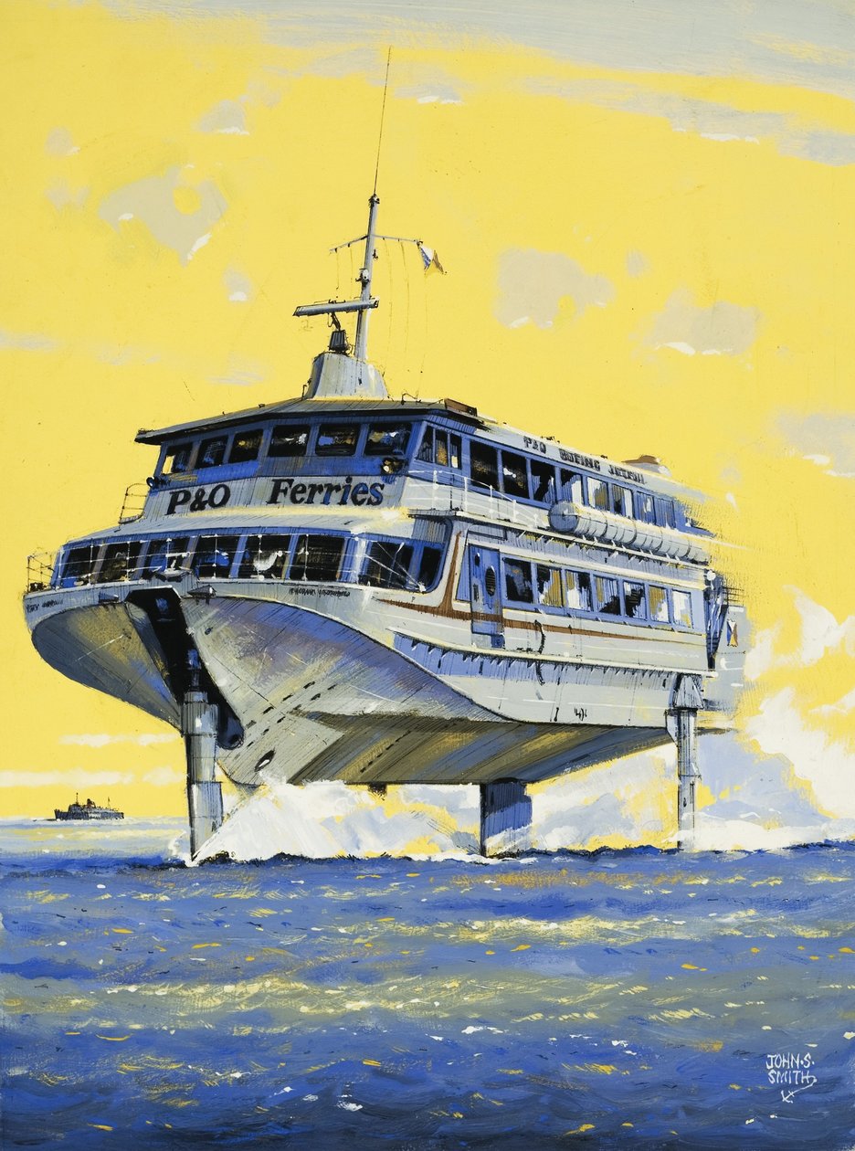 Kanalüberquerungs-Jetfoil von John S. Smith