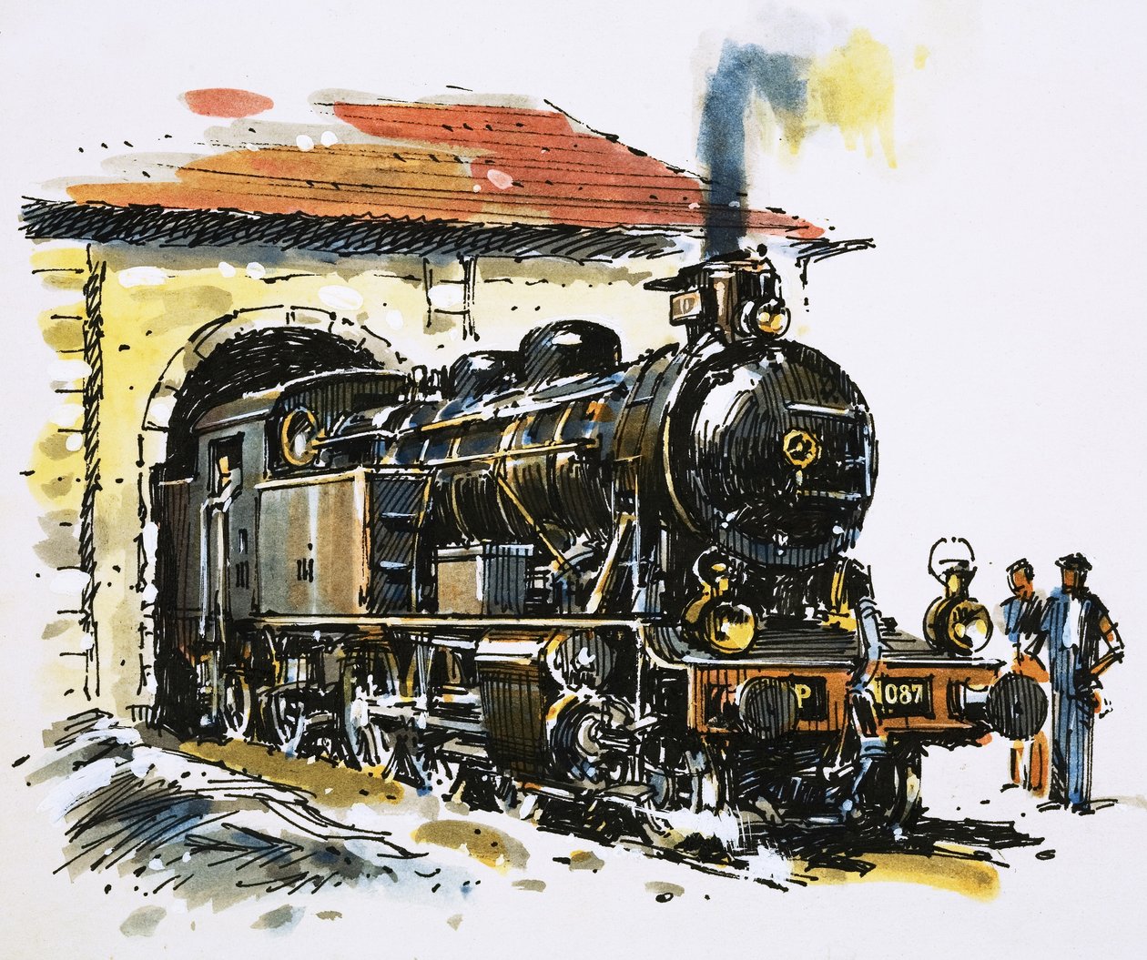 Die Welt der Geschwindigkeit und Kraft: Eine Honschel gebaute 2-6-4 Tenderlokomotive von 1929 von John S. Smith