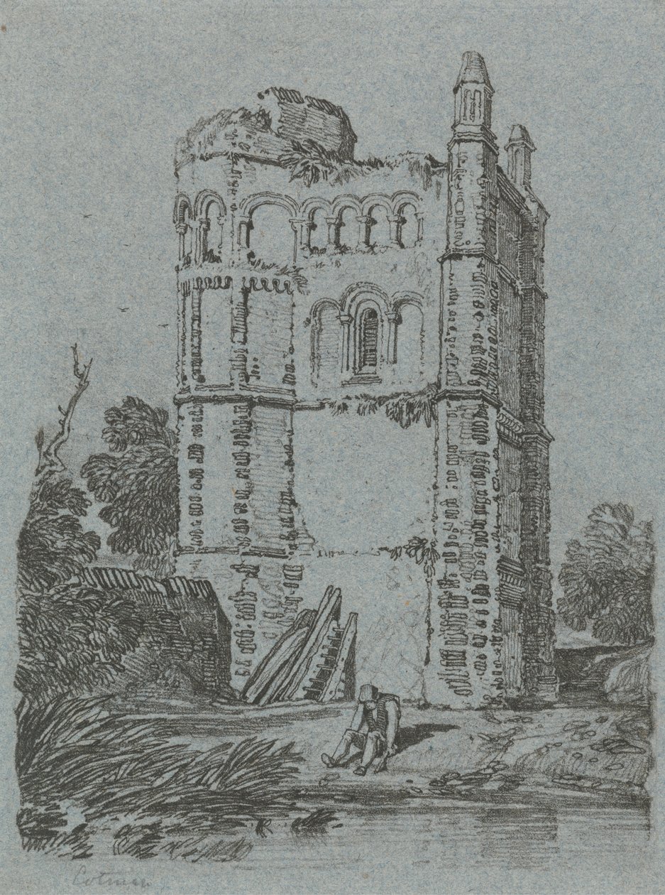 Brandsby Tower, Yorkshire von John Sell Cotman
