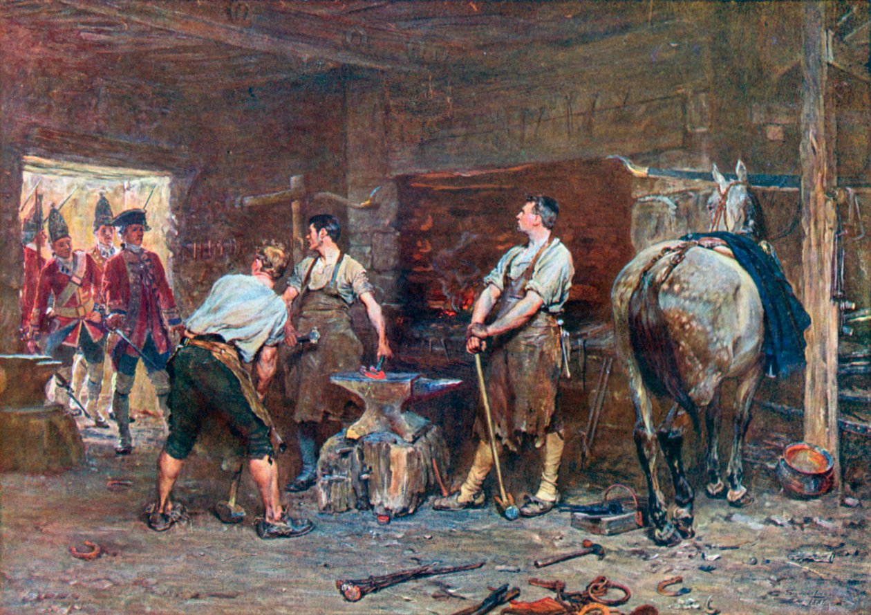 1746: Nach Culloden: Rebellenjagd von John Seymour (after) Lucas
