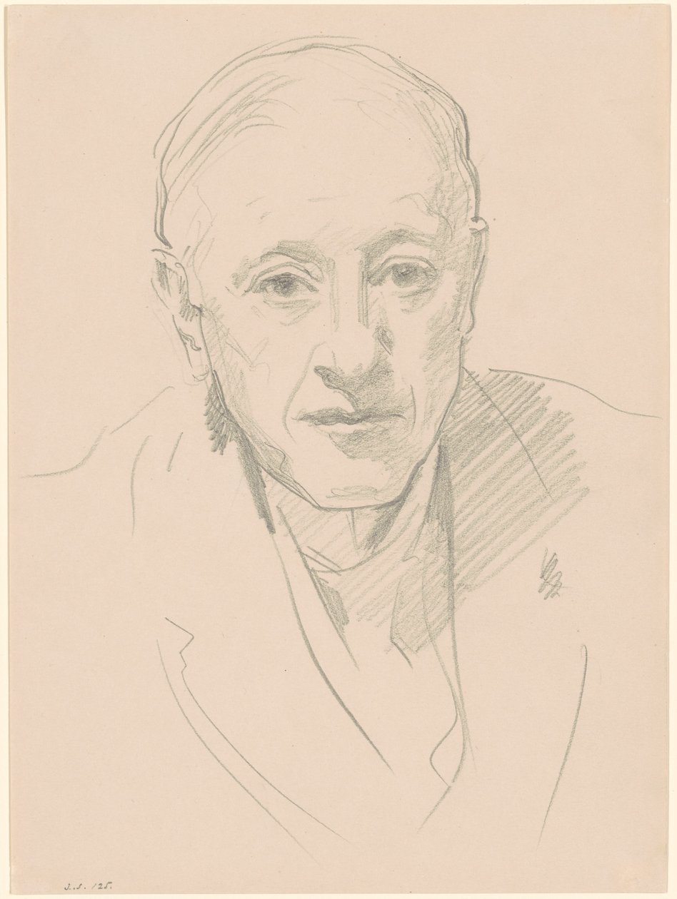 Büste eines Mannes, 1880-1905 von John Singer Sargent