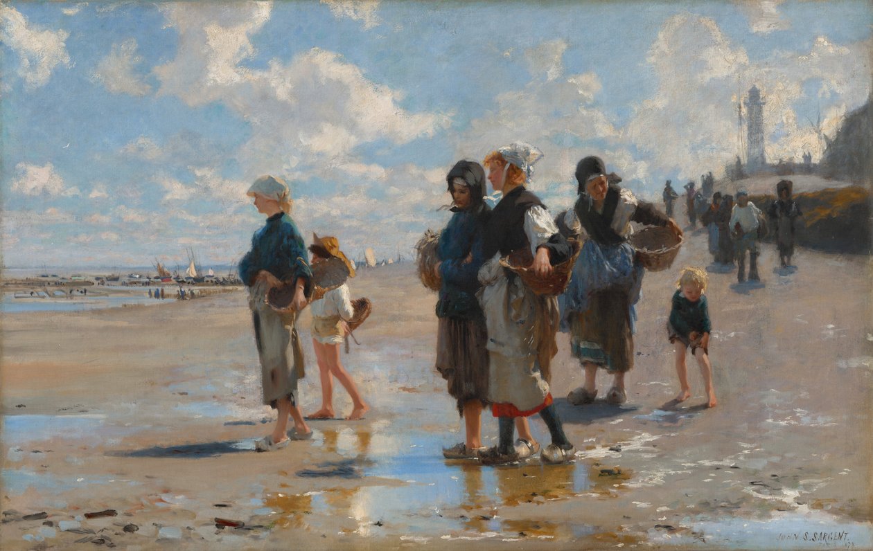 Aufbruch zum Fischen von John Singer Sargent