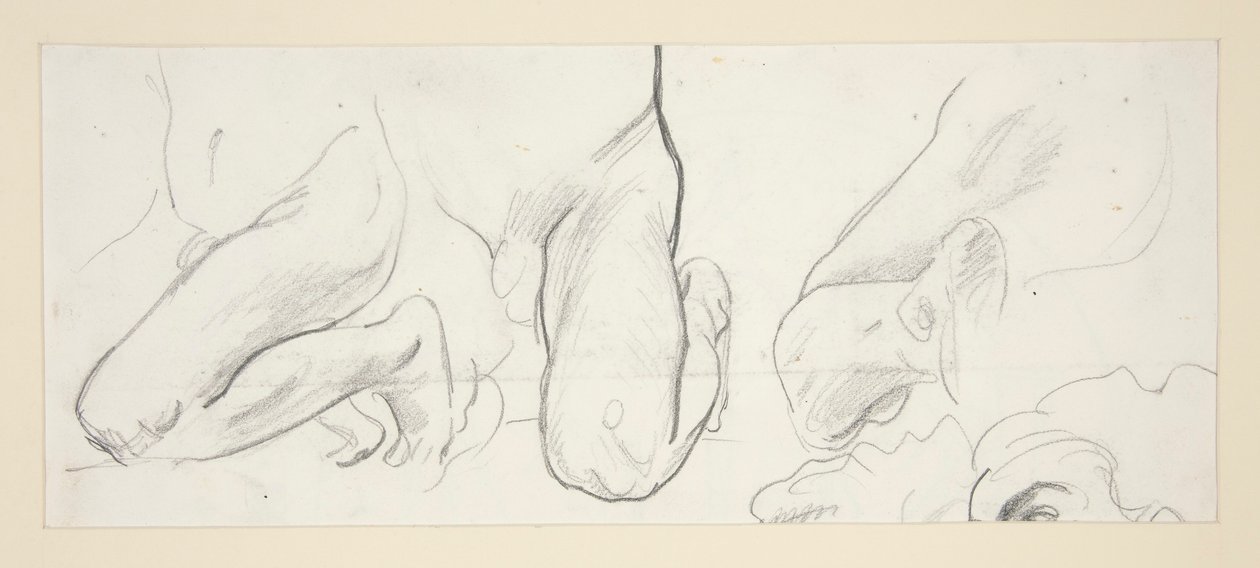 Kniende Figuren von John Singer Sargent