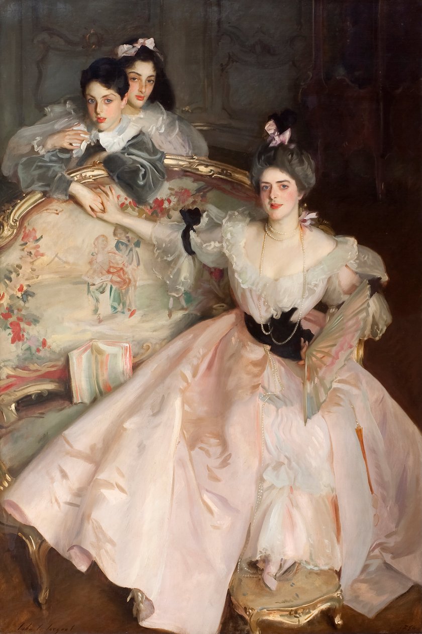 Frau Carl Meyer und ihre Kinder von John Singer Sargent