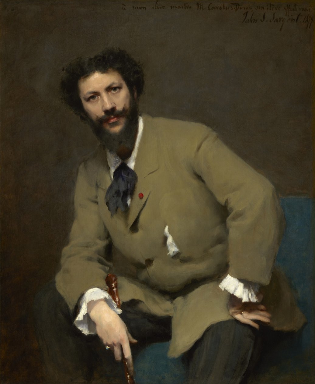 Porträt von Carolus-Duran, 1879 von John Singer Sargent
