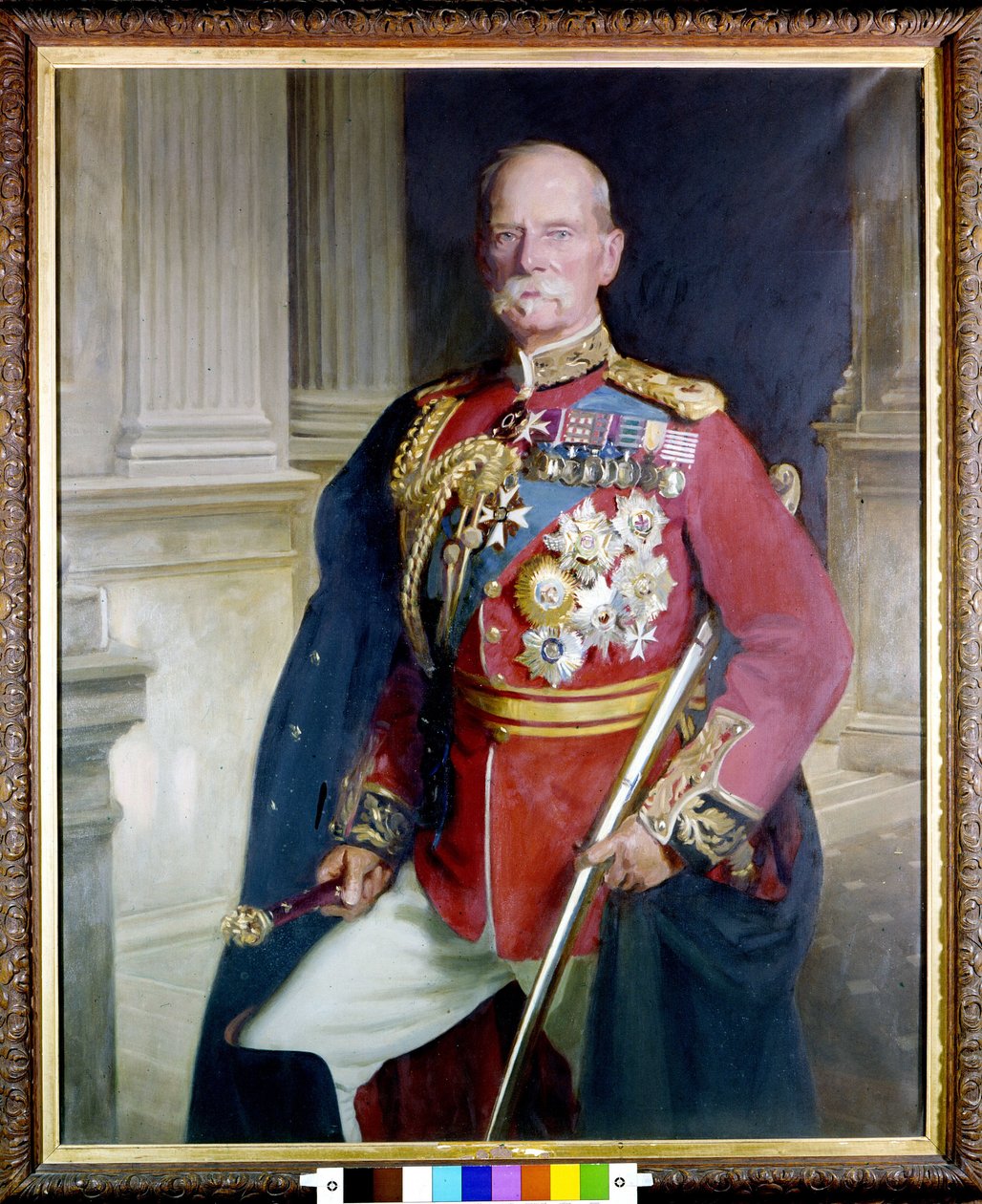 Porträt von General Sir Frederick Sleigh Roberts (1832-1914). Gemälde ...
