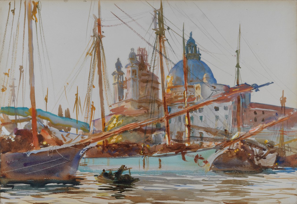 Santa Maria della Salute in Venedig, ca. 1904-1906 von John Singer Sargent