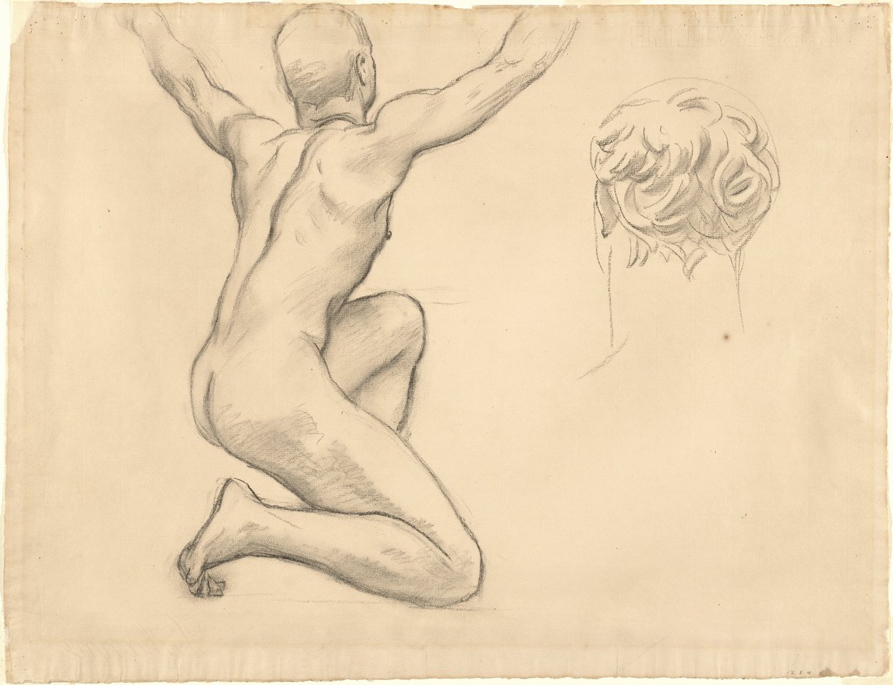 Studien für Die Enthüllung der Wahrheit, 1922-1925 von John Singer Sargent