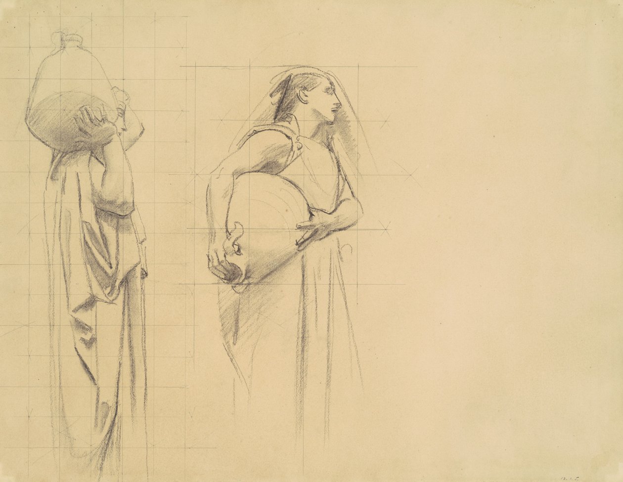 Studie für Die Danaiden, 1922-1925 von John Singer Sargent