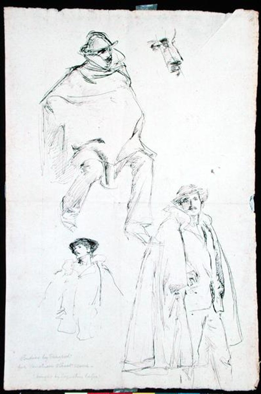 Studie für eine venezianische Straßenszene von John Singer Sargent