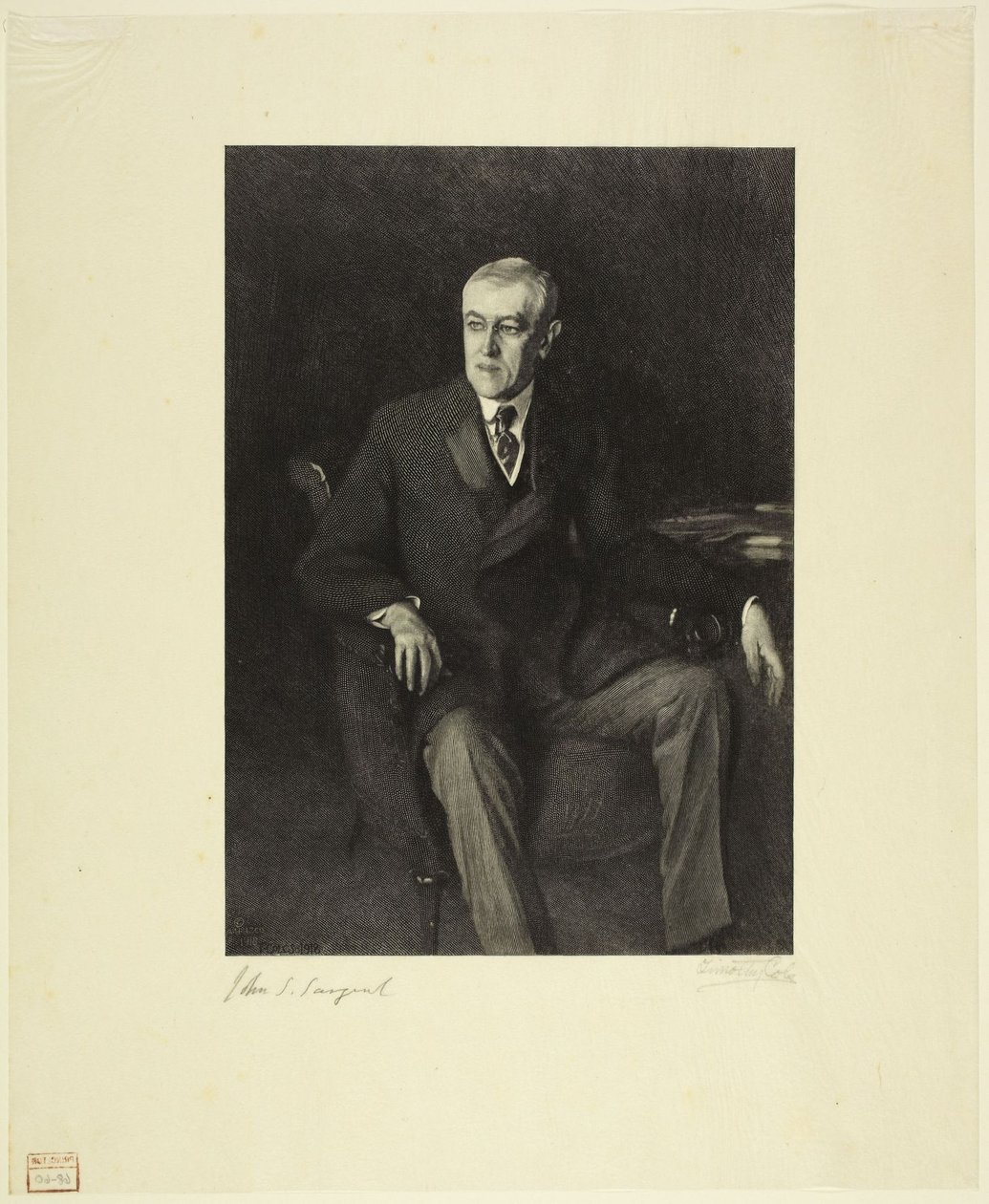 Woodrow Wilson von John Singer Sargent