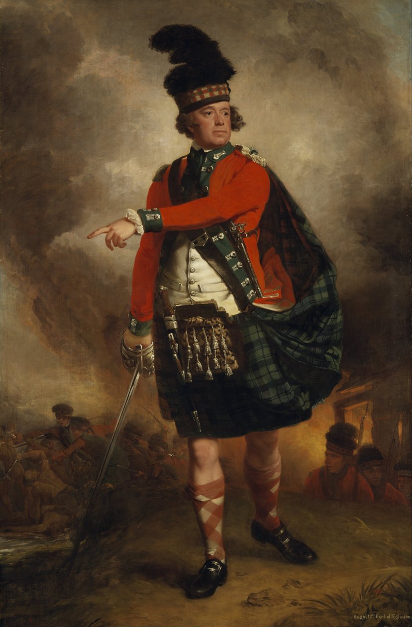 Hugh Montgomerie, 12. Earl of Eglinton, 1739 - 1819. Soldat; Lord Lieutenant von Ayrshire von John Singleton Copley