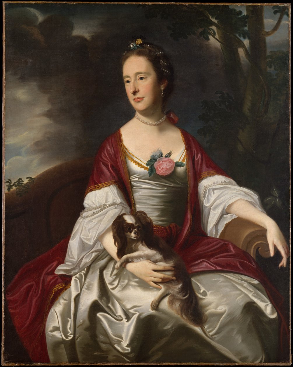 Mrs. Jerathmael Bowers von John Singleton Copley