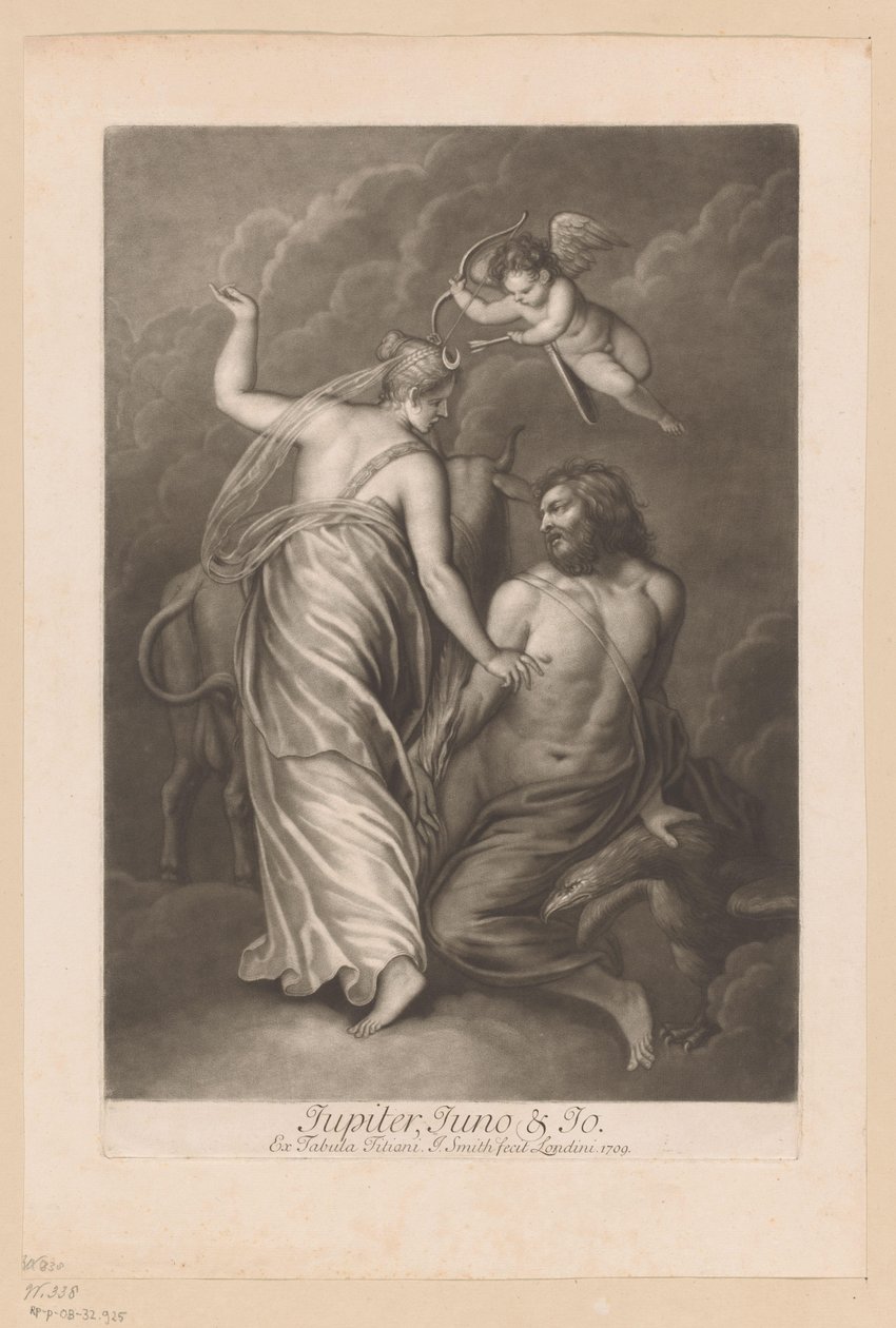 Jupiter, Juno und Io von John Smith