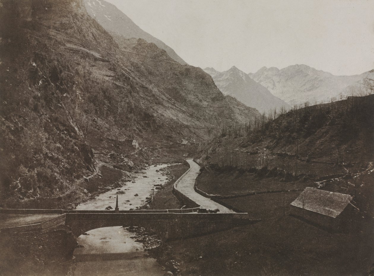Blick entlang der Route nach Luz, Portugal, 1852-1853 von John Stewart