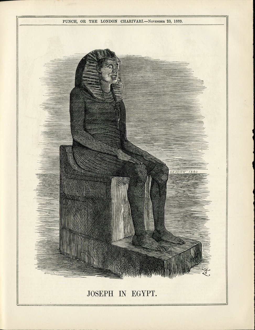 Illustration von John Tenniel (1820-1914) in Punch von John Tenniel