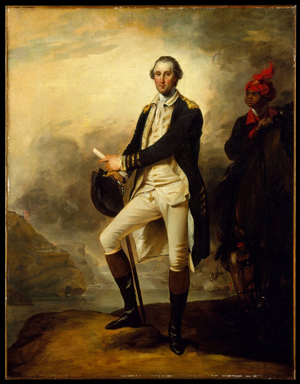 George Washington und William Lee von John Trumbull